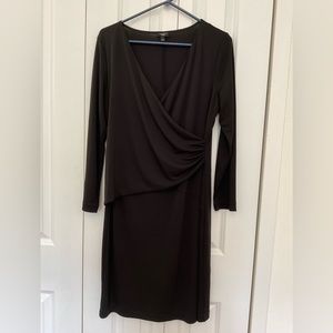 Faux Wrap Dress